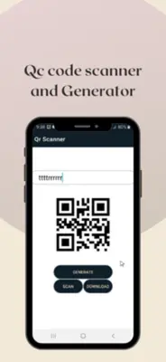 Qr code Scanner & Generator android App screenshot 0