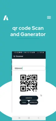 Qr code Scanner & Generator android App screenshot 1