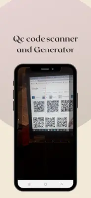 Qr code Scanner & Generator android App screenshot 2