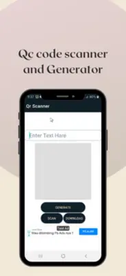 Qr code Scanner & Generator android App screenshot 4